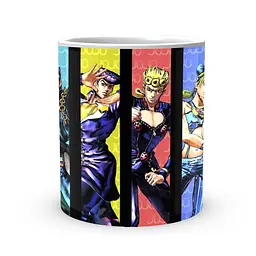 Кружка GeekLand Неймовірні пригоди ДжоДжо JoJo's Bizarre Adventure Головні герої JJ 02.409 - мініатюра 2