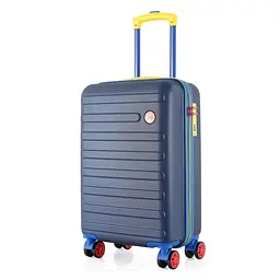 Валіза маленька Semi Line T5847-1 ABS-пластик 20 дюймів 38.5 л для ручної поклажі Синій - мініатюра 1