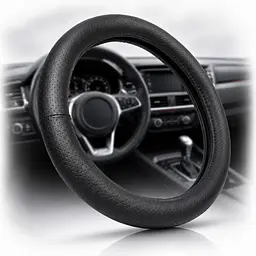 Чохол керма Elegant L 39-41 см Об'ємна 10 см 1 шов Перфорація Шкіра Чорний (EL 115 372)