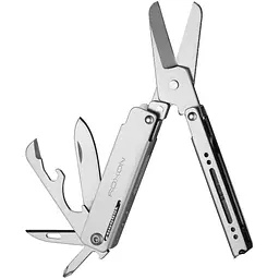Мини мультитул Roxon M3 с сменными битами серый