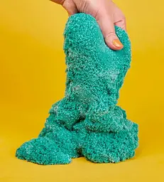 Пісок для дитячої творчості Kinetic Sand Бірюзовий блиск, 907 г (71489T) - мініатюра 3