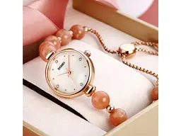 Жіночий наручний годинник 1983PK Pink Skmei acs0030436 - мініатюра 5