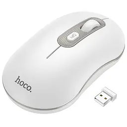 Миша Hoco GM21 Platinum White Gray