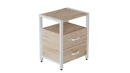 Тумба універсальна Ferrum-decor Вів'єн 2/2 50x41x40 білий ДСП Дуб Сан-Марино 16мм (FRD-104162) - мініатюра 4