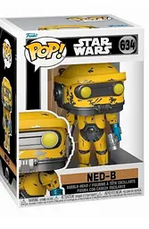 Фігурка Funko Pop Фанко Поп Obi-Wan Kenobi Ned-B Обі-Ван Кенобі Нед Star Wars Зоряні війни 10см SW O-W K 634 - мініатюра 3