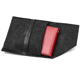 Шкіряна компактна ключниця Grande Pelle 11395 червоний - мініатюра 7