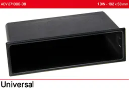 Універсальна кишеня 1 DIN ACV 271000-08 - мініатюра 3