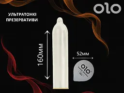 Презервативи Olo Feeling Ultrathin 3 шт. (ROZ6501053315) - мініатюра 3