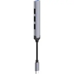Концентратор ColorWay USB-C 4-в-1 USB2.0х3/USB3.0 (CW-HUB04) - мініатюра 8