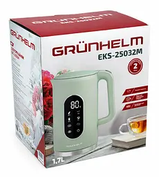 Електрочайник Grunhelm EKS 25032M 1.7 л світло-зелений (151569) - мініатюра 5