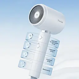 Фен ShowSee Hair Dryer A10 1800W білий - мініатюра 9