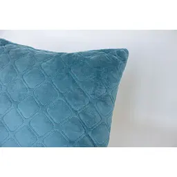 Подушка декоративна ТЕП Velour 40х40 см синя (3-00437_23497) - мініатюра 3