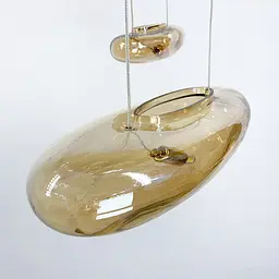 Стельова люстра Amber Water Drops AM Line.F S 17G-600 AM - мініатюра 4