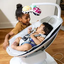 Крісло-гойдалка 4moms mamaRoo 5.0 grey classic (2001003) - мініатюра 8