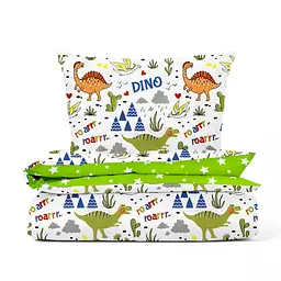 Дитяча постіль без простирадла DINO COSAS (4822052102329)
