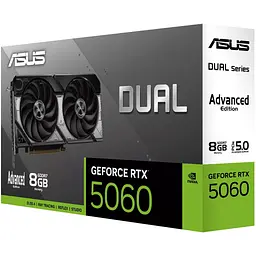 Відеокарта ASUS GeForce RTX5060 8Gb DUAL OC ADVANCED (DUAL-RTX5060-O8G-A) - мініатюра 9