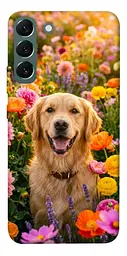 TPU чохол Demsky Flowery labrador для Samsung Galaxy S22+