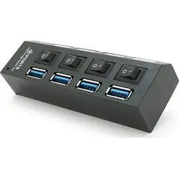 Концентратор Voltronic USB 3.0 to 4xUSB with switches (YT-3H4S/1TB)