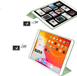 Чохол-книжка BeCover Tri Fold Soft TPU Silicone для Apple iPad Air (4/5) 2020/2022 10.9 Зелений (711131) - мініатюра 5
