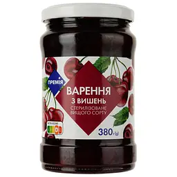 Варення Премія з вишень, 380 г (887711)