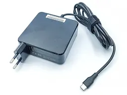 Блок живлення Type-C 87W для Apple, Asus, Acer, HP, Dell, Lenovo, Samsung, Xiaomi. Квадратний Чорний