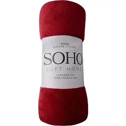 Плед Soho Winter cherry, 200х150 см, червоний (1206К)