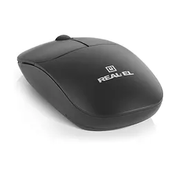 Мишка REAL-EL RM-313W Wireless Black (EL123200042) - мініатюра 6