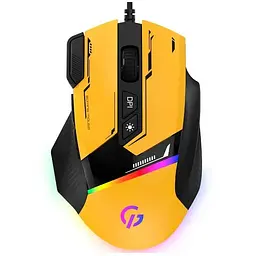 Мишка GamePro GM300Y USB Yellow/Black (GM300Y)
