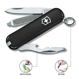 Ніж Victorinox Rally 58мм,9функ,чорн - мініатюра 5