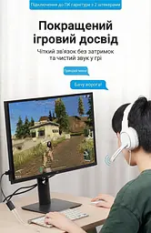 Звукова карта Vention USB AUX jack, 2*TRRS (Mic + Ear) 1м чорна (CDYBF) - мініатюра 8