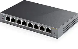 Комутатор TL-SG108PE 8xGE (4xPoE), 65.2Вт, WebSmart TP-Link teh0018094 - мініатюра 4