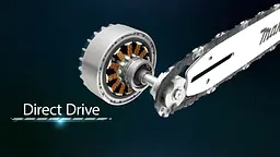 Пила ланцюгова акумуляторна Makita DUC355Z (без акумуляторів та зарядного пристрою) - мініатюра 8