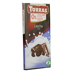 Шоколад молочний Torras без цукру 75 г - мініатюра 2
