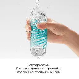 Мастурбатор Tenga Spinner 01 Tetra, динамічне обертання та інтенсивна текстура з тетраедрів - мініатюра 5