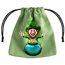 Мішечок для кубиків Q-Workshop Lucky Green Dice Bag Pot of Gold (BSTP101)