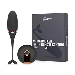 Віброяйце Teazers Luxurious Vibrating Egg, 16 см (чорний) - мініатюра 11