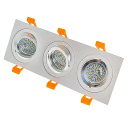 Світильник точковий Brille поворотний HDL-DT 109/3 MR16 SL 36-257 - мініатюра 3