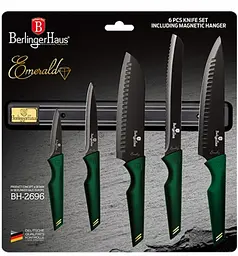 Набір ножів Berlinger Haus Emerald Collection, зелений (BH 2696) - мініатюра 2