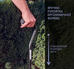Тростина алюмінієва телескопічна Doctor Life 10100/C/E/BL чорний (10100/C/E/BL-2449) - мініатюра 8