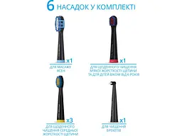 Електрична зубна щітка Pecham Black Travel PC-080 (0290119080103) - мініатюра 3