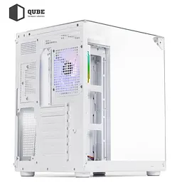 Корпус QUBE AQUARIUM ARGB WHITE (AQUARIUM_GWNU3) - мініатюра 10