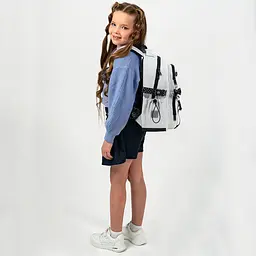 Рюкзак для початкової школи Kite Education 1022 HK Сірий (HK26-1022M) - мініатюра 24