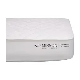 Наматрацник MirSon №5002 Exclusive Line Classic звичайний з резинкою по периметру 70x130 см (2200005333235)