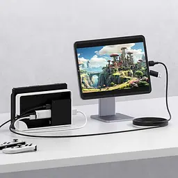 Зовнішня карта відеозахоплення (кабель) Xiaomi HAGiBiS HDMI на USB / Type-C 1080P@60fps 100W PD (UHC10) - мініатюра 4