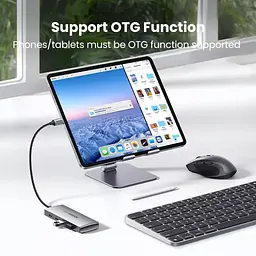 Usb-хаб Ugreen CM480 Usb-C to 2x Usb 3. 2+2xUsb-C Adapter 10G (UGR-30758) - мініатюра 3