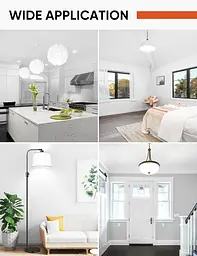Світлодіодна лампа Plusluck E27, 13,5 Вт LED Cool White 6000 K 1506 лм - мініатюра 6
