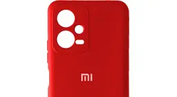 Чохол Full Silicone Case для Xiaomi Poco X5 5G Red [84371] - мініатюра 2