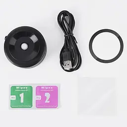 Автотримач Hoco DCA47 Quick Fix magnetic Black - мініатюра 3