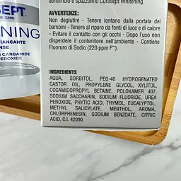 Ополіскувач для ротової порожнини Curasept Whitening відбілювальний з фтором 300 мл - мініатюра 2