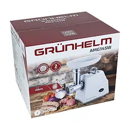 М'ясорубка Grunhelm AMG145W - мініатюра 5